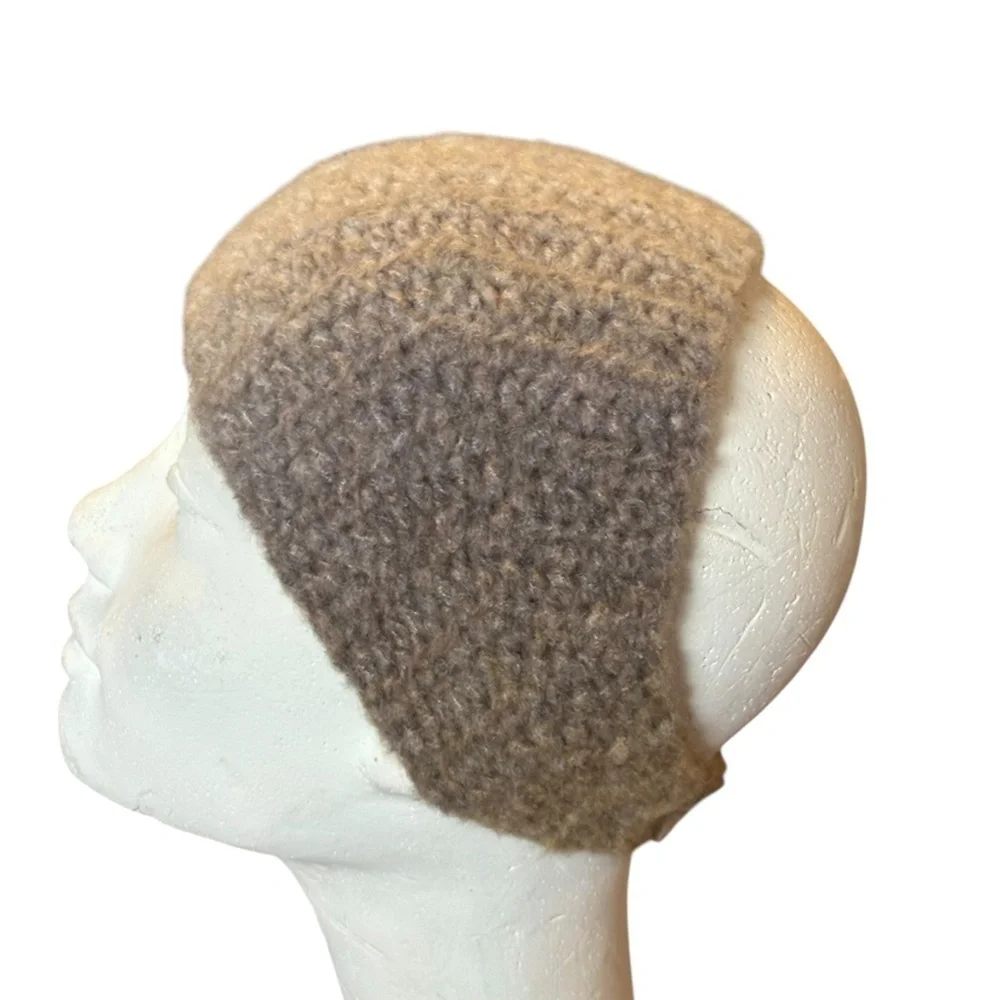 Crochet Headband Ear‎ Neck Warmer 3 in 1 Cozy Handcrafted Handmade Knit